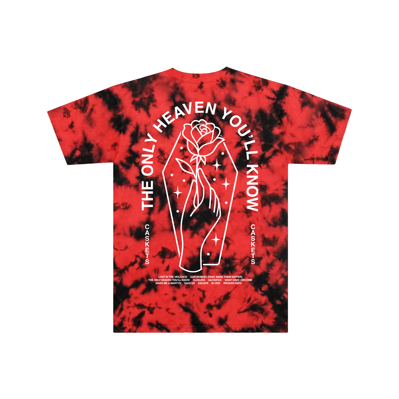 TOHYK Red Tie Dye Tee