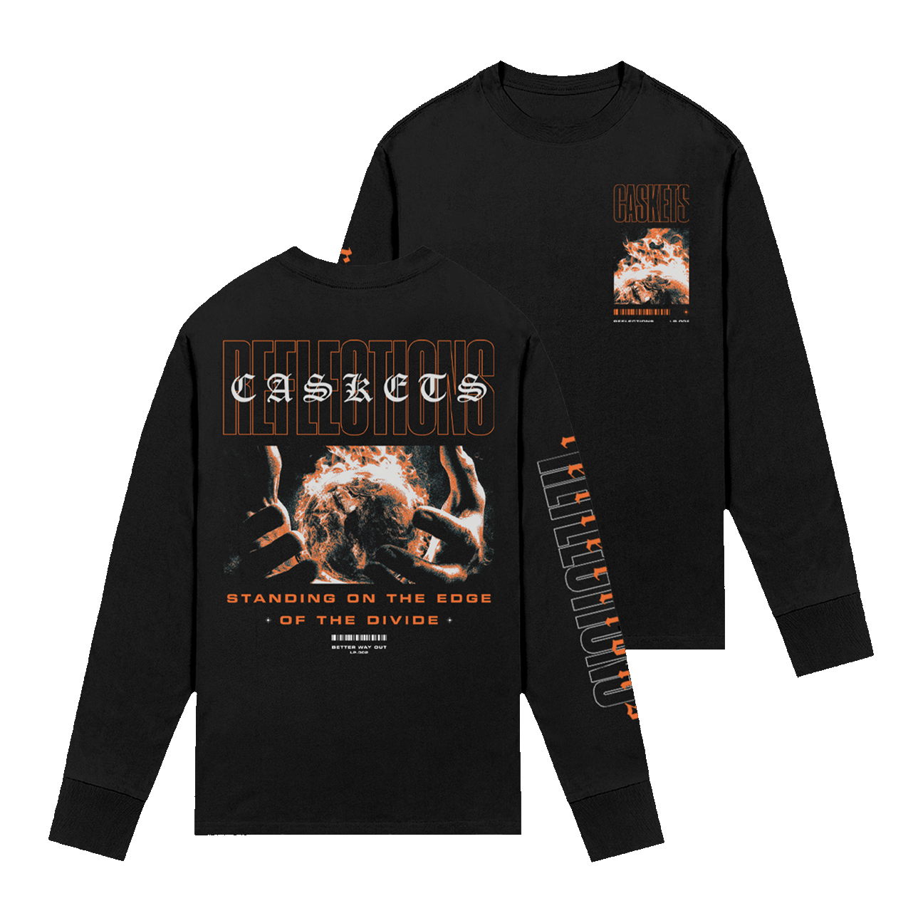 Reflections Divide Long Sleeve Tee