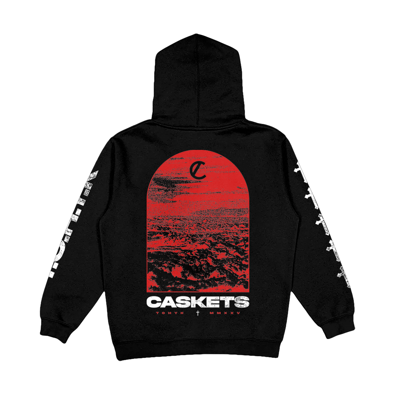 TOHYK Red Arch Hoodie