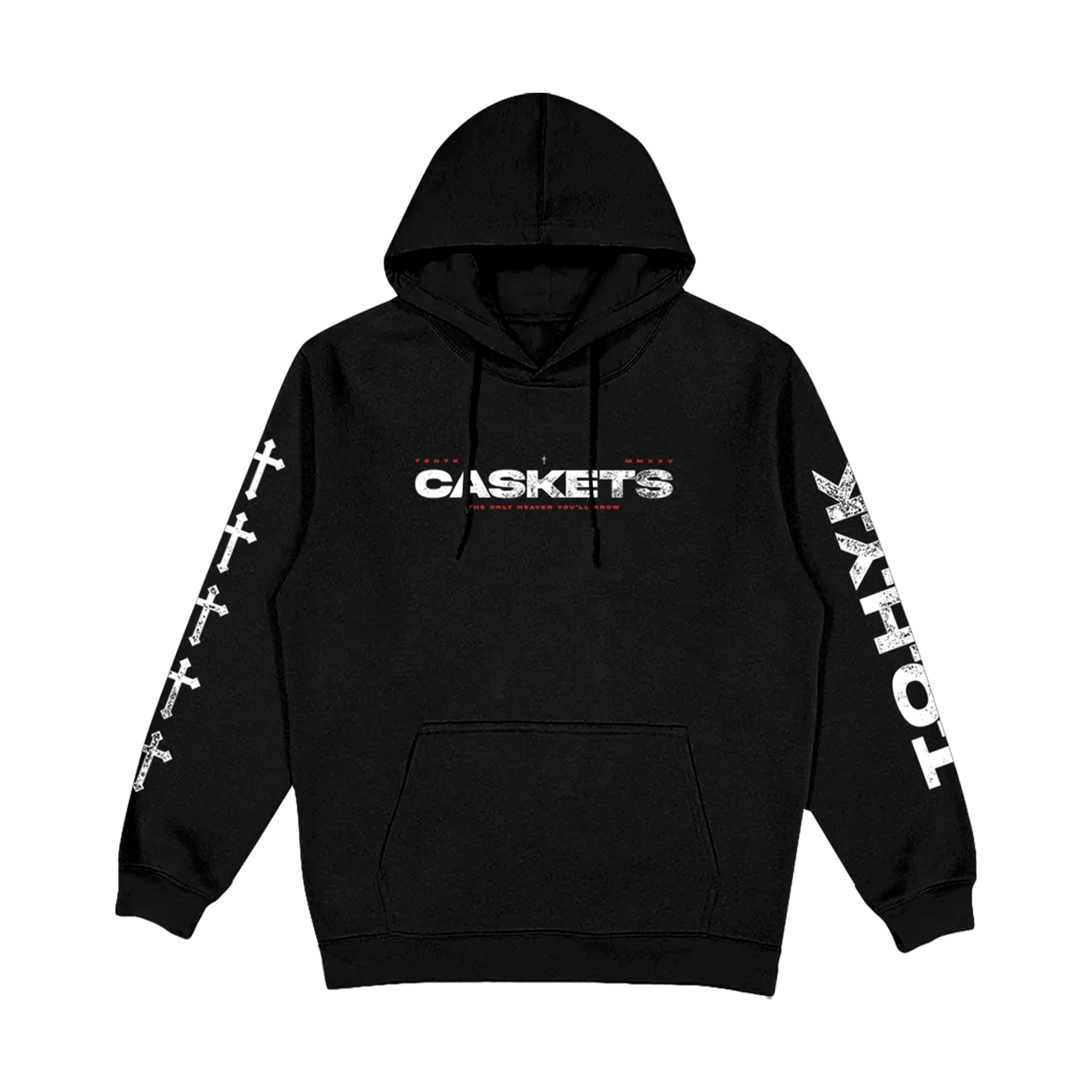 TOHYK Red Arch Hoodie